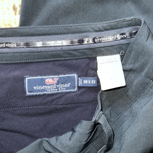 Vineyard Vines Navy Pants, 38x32 - Picture 2 of 3